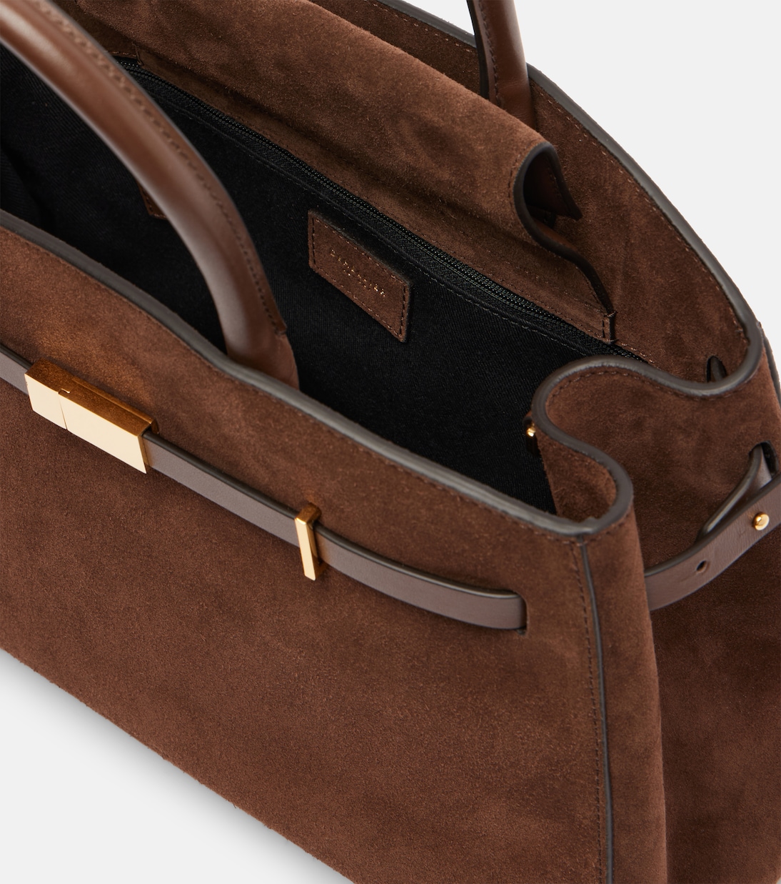 Tote Bag Hudson Medium aus Veloursleder | DeMellier