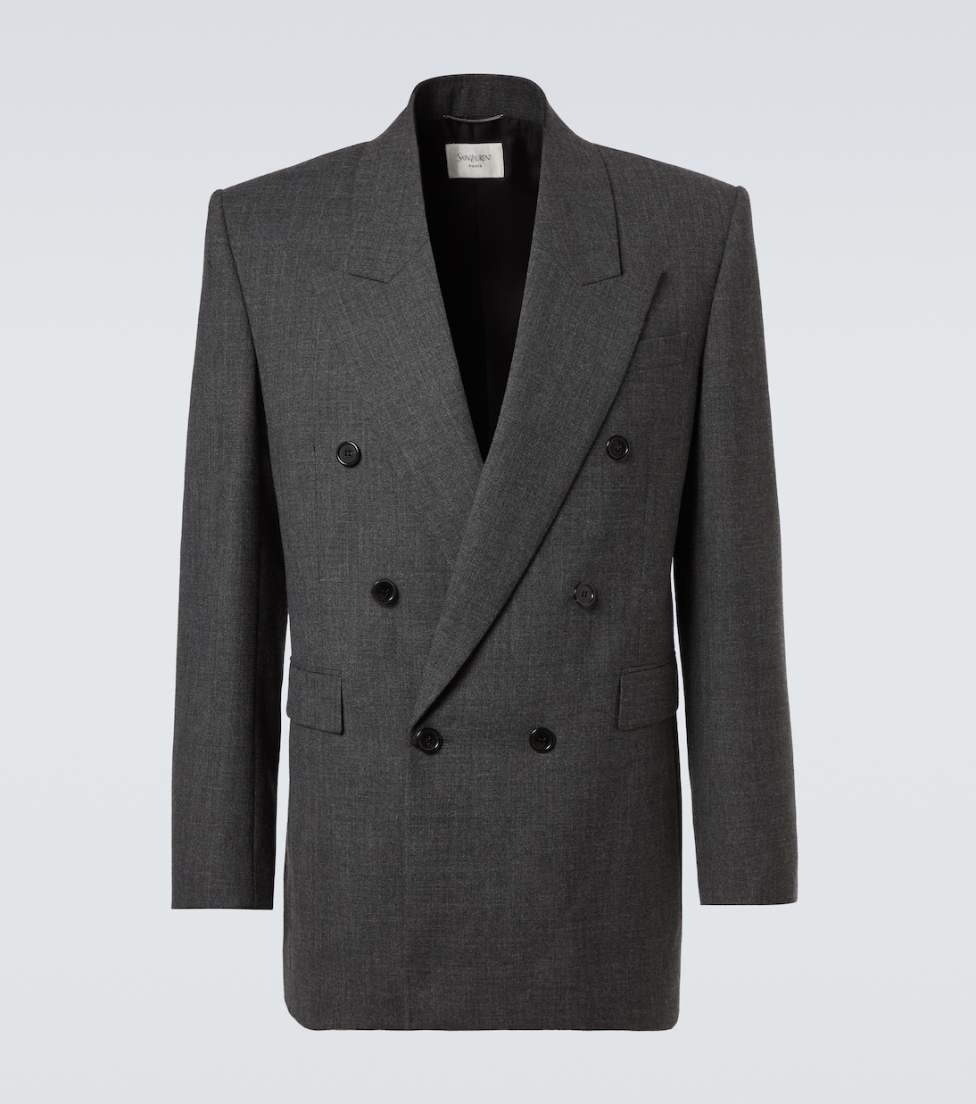 Blazer cruzado de lana | Saint Laurent