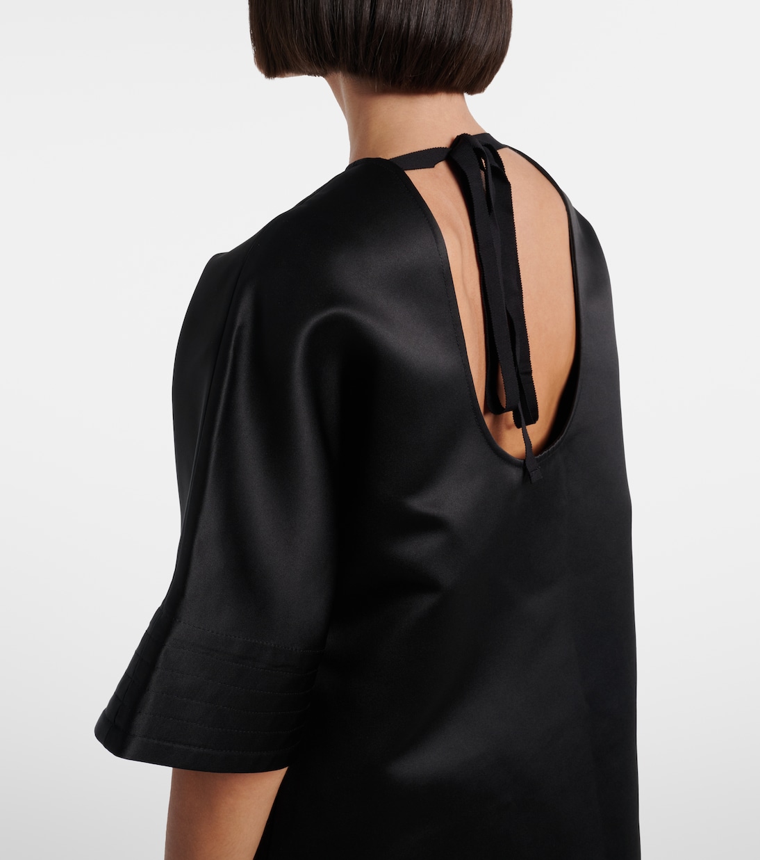 Open-back minidress | Ganni