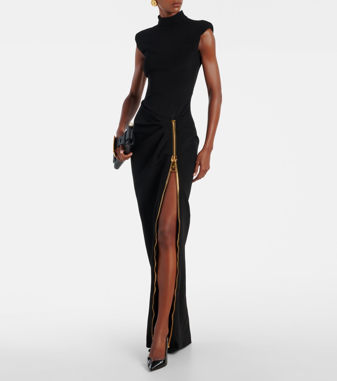 Gathered gown | Balmain