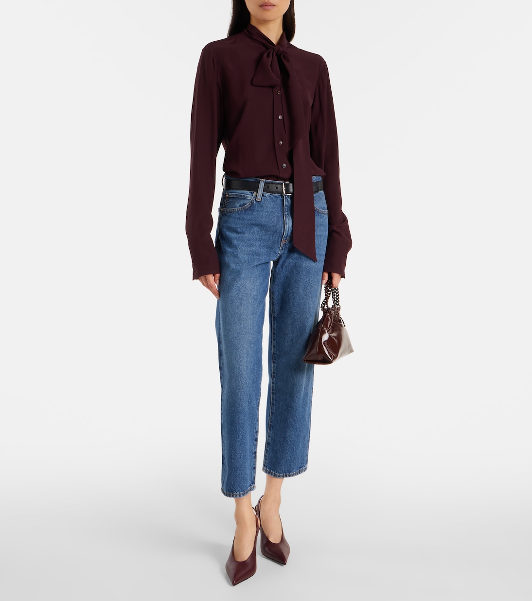 The Hang low-rise straight-leg jeans | Frame