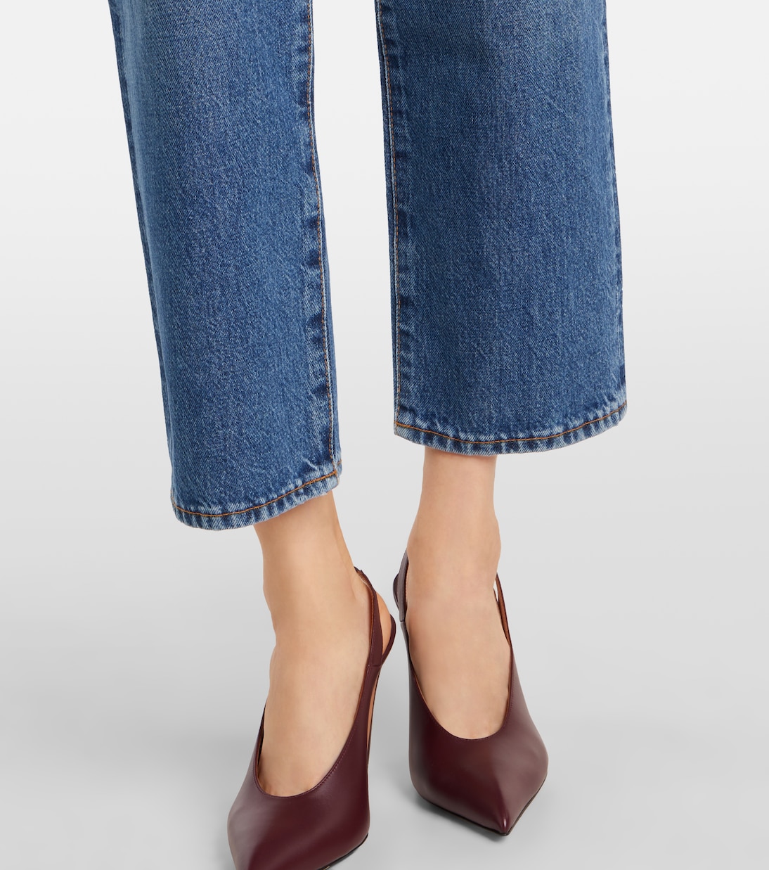 The Hang low-rise straight-leg jeans | Frame