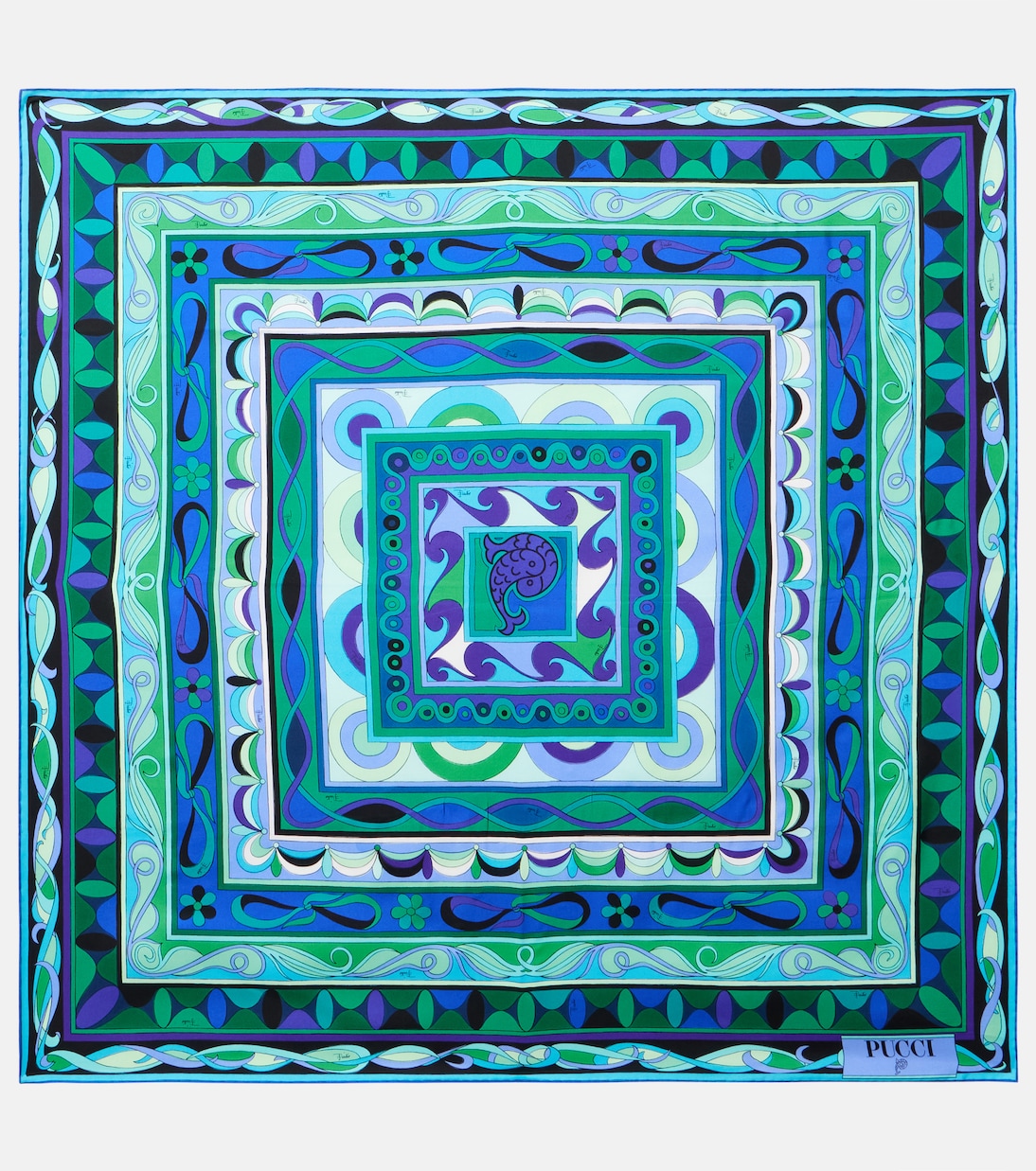 Foulard imprimé en soie | Pucci