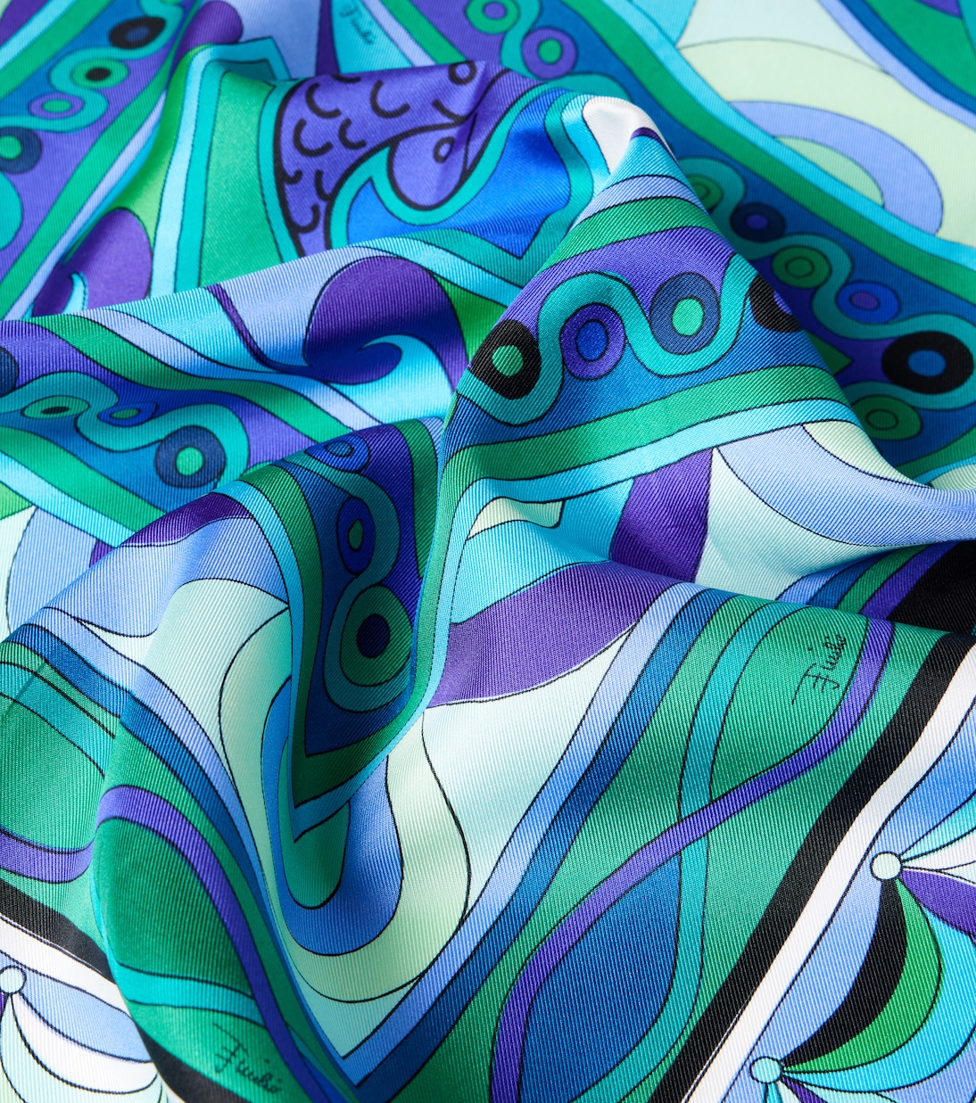 Foulard imprimé en soie | Pucci