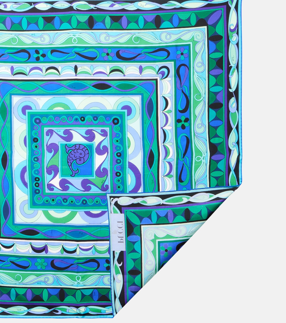 Foulard imprimé en soie | Pucci