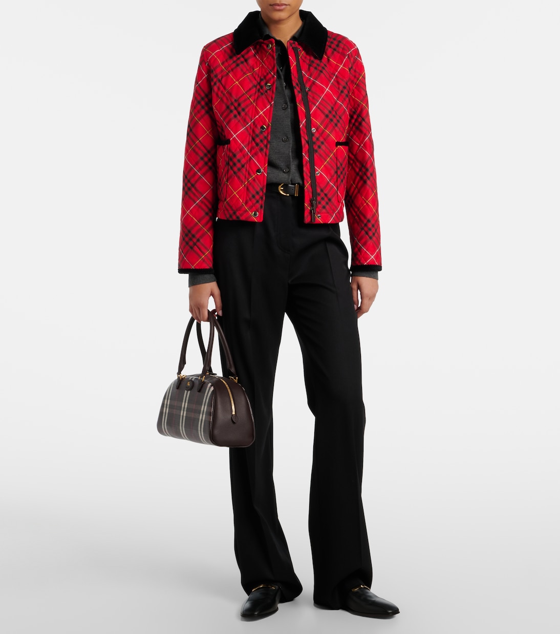 Burberry Check cotton jacket | Burberry