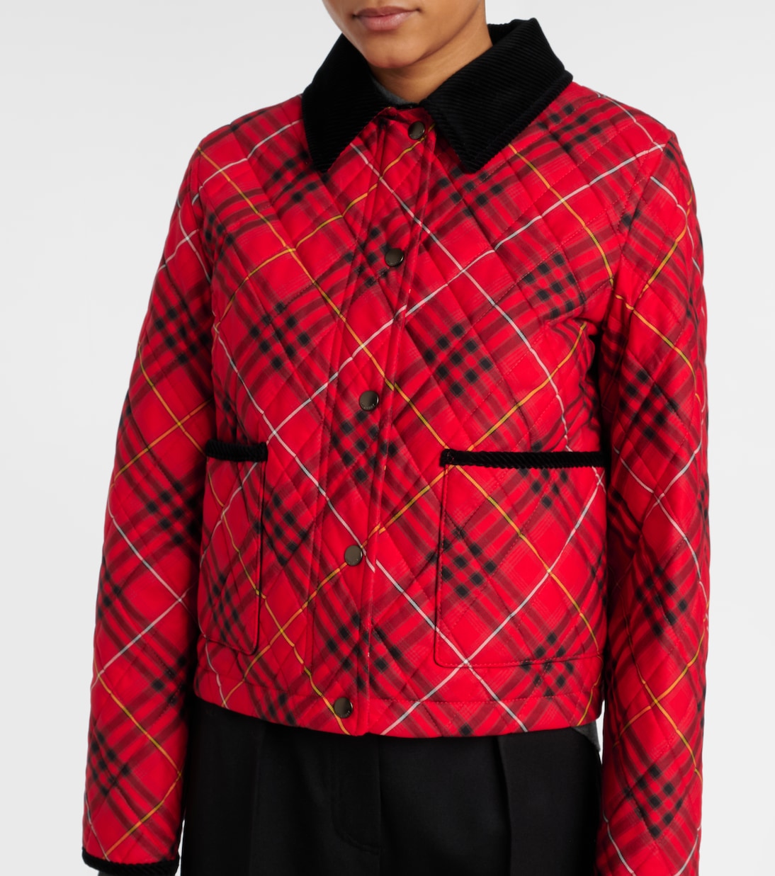 Burberry Check cotton jacket | Burberry