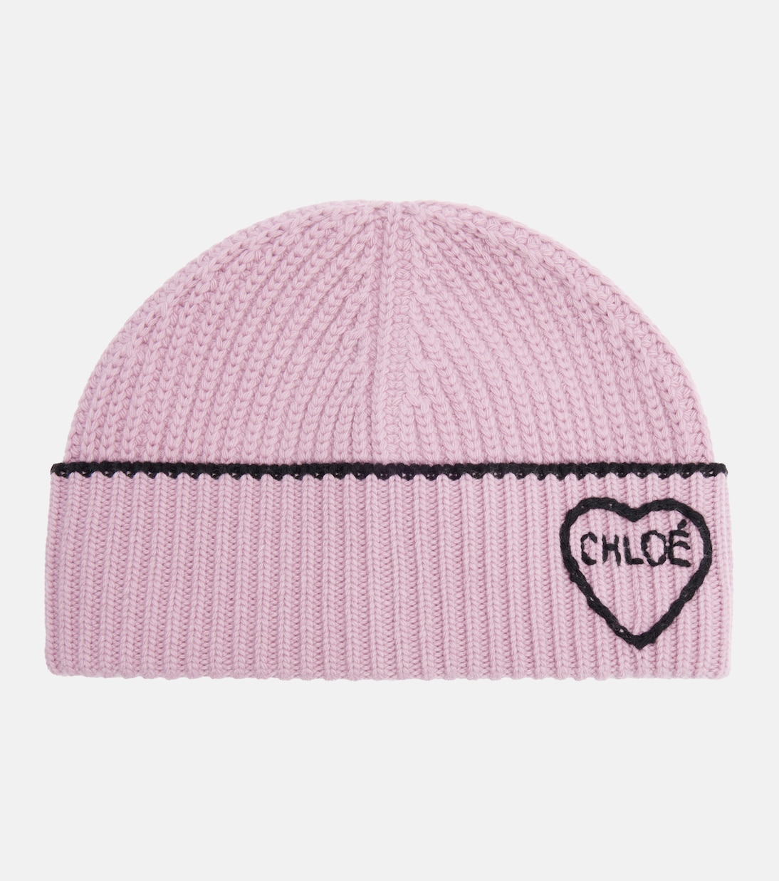 Chloé Encœur wool and cashmere beanie | Chloé