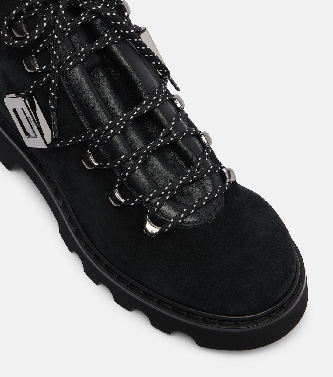 Viv' Rangers suede lace-up boots | Roger Vivier