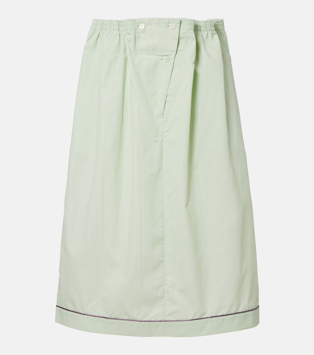 Cotton midi skirt | Prada