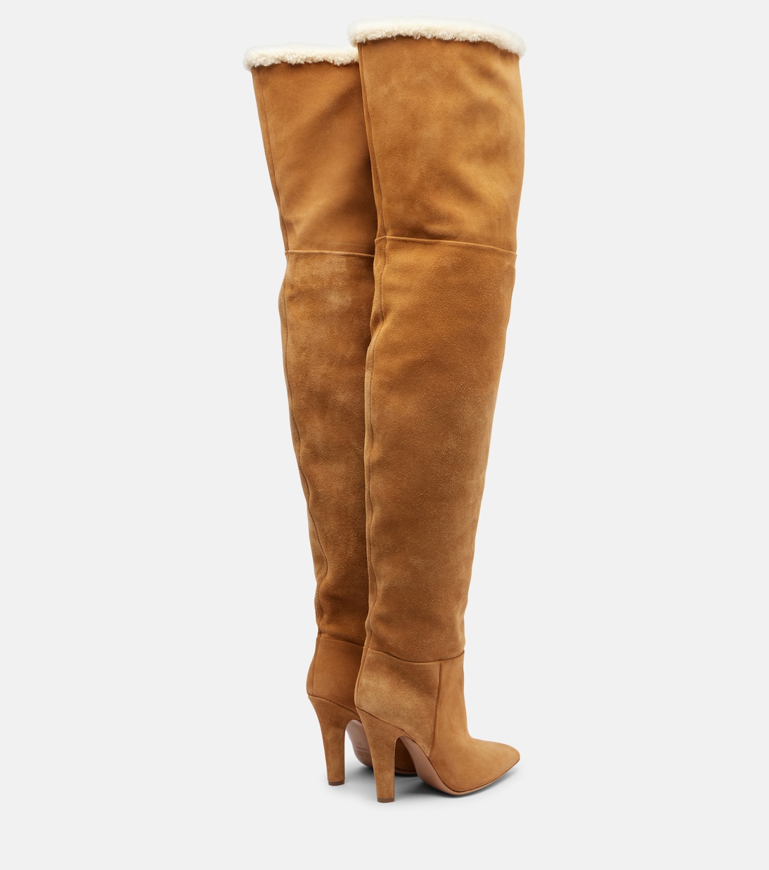Elsa 100 suede over-the-knee boots | Paris Texas