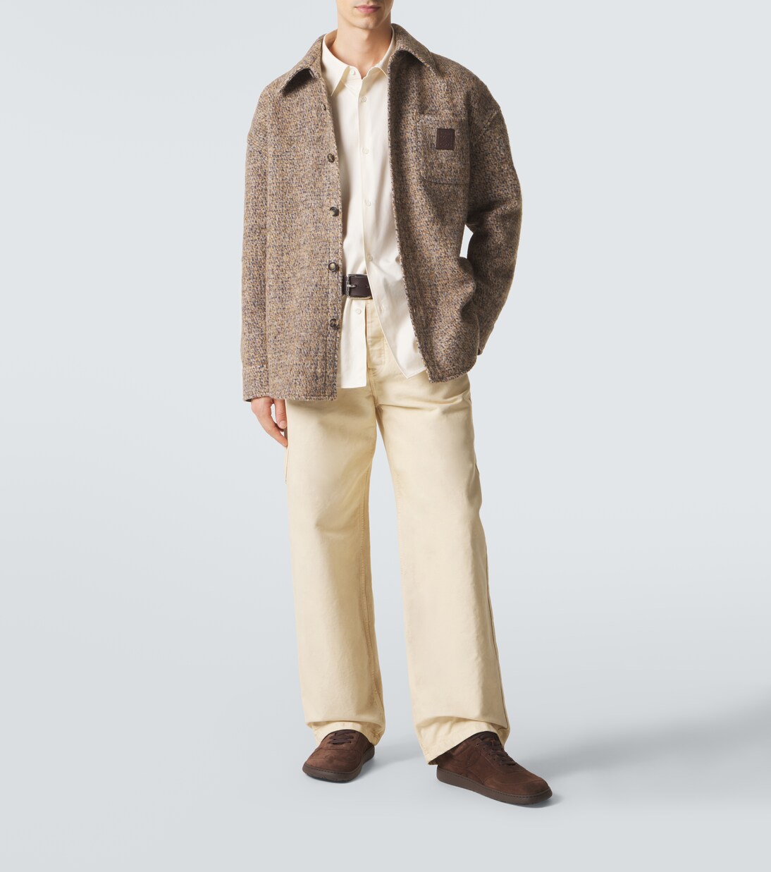 Anagram wool-blend overshirt | Loewe