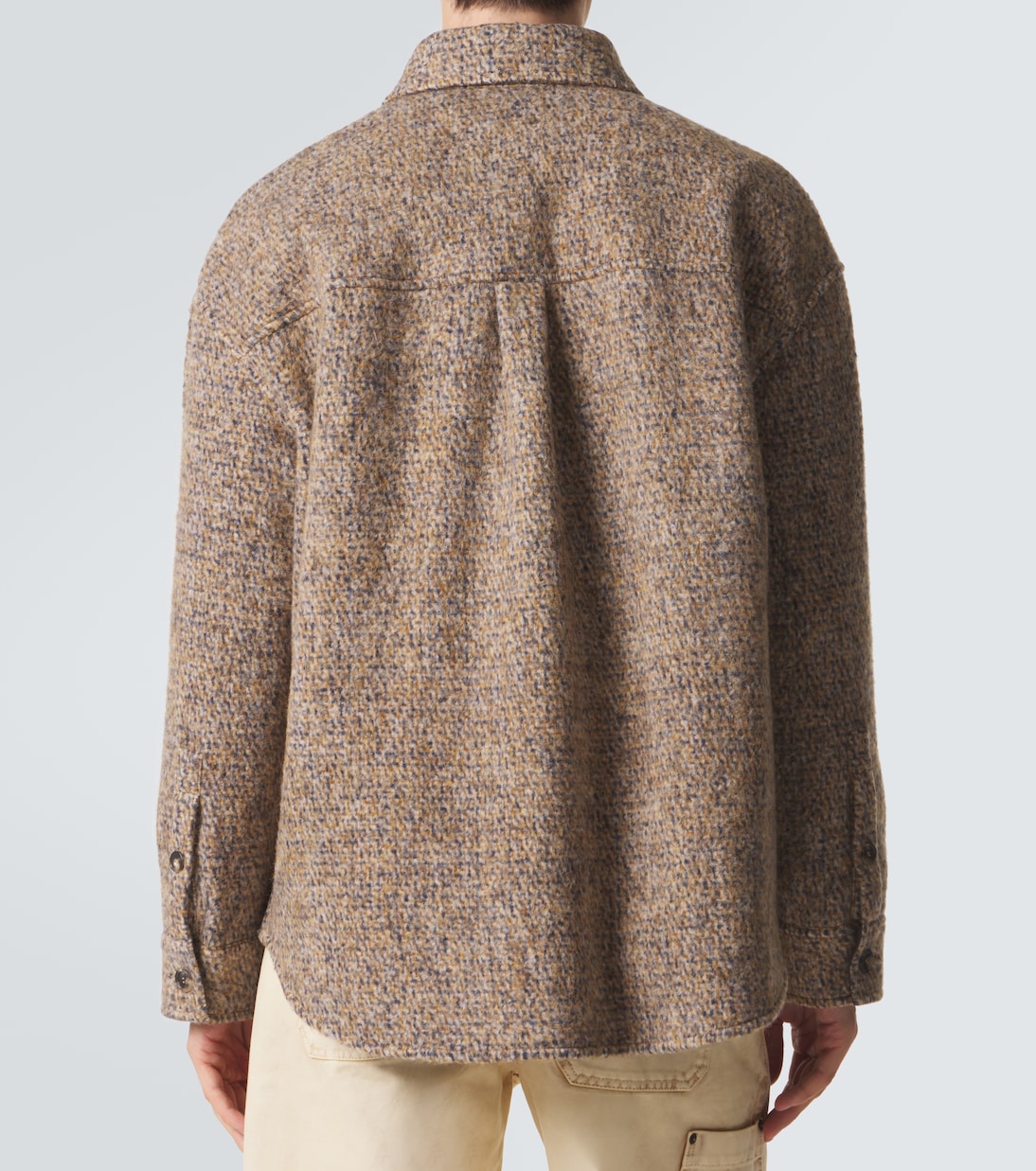 Anagram wool-blend overshirt | Loewe