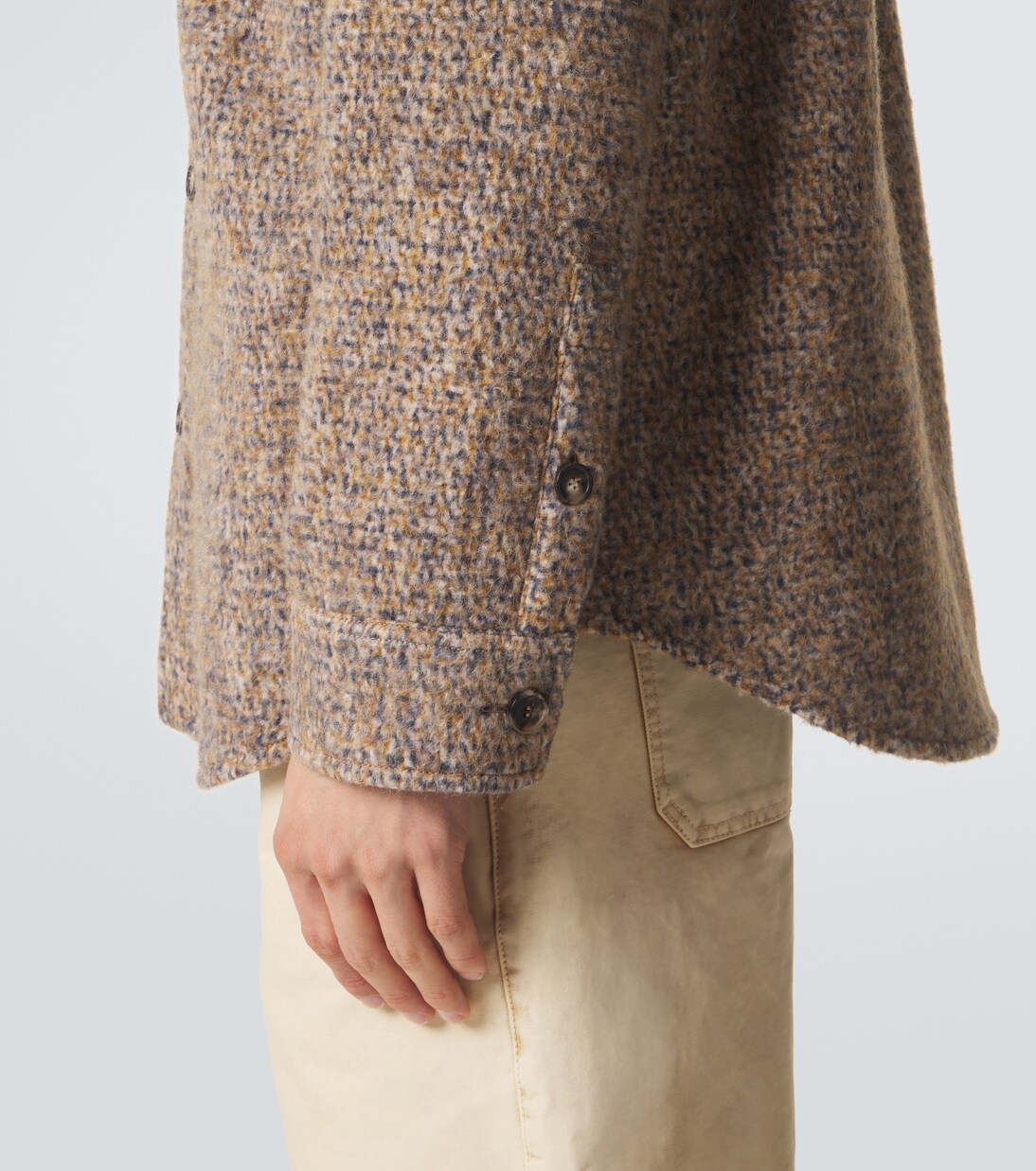 Anagram wool-blend overshirt | Loewe