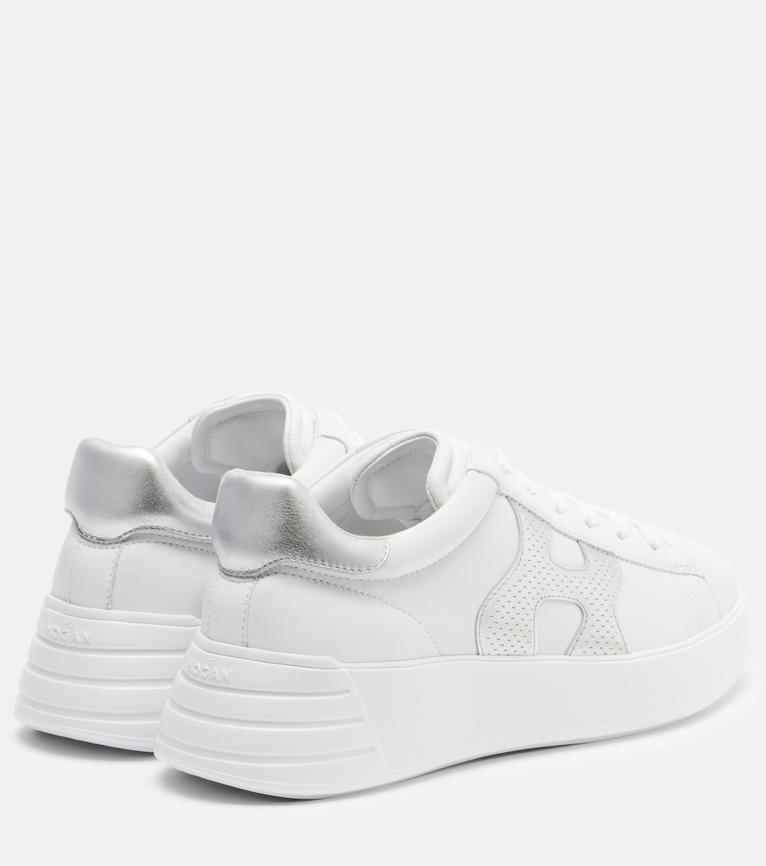 Hogan Rebel leather platform sneakers | Hogan
