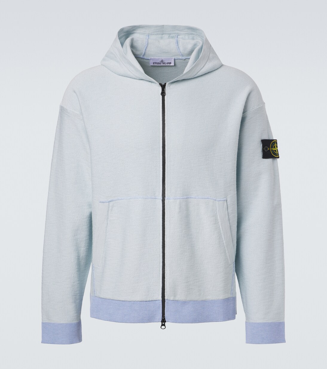 Compass cotton-blend hoodie | Stone Island