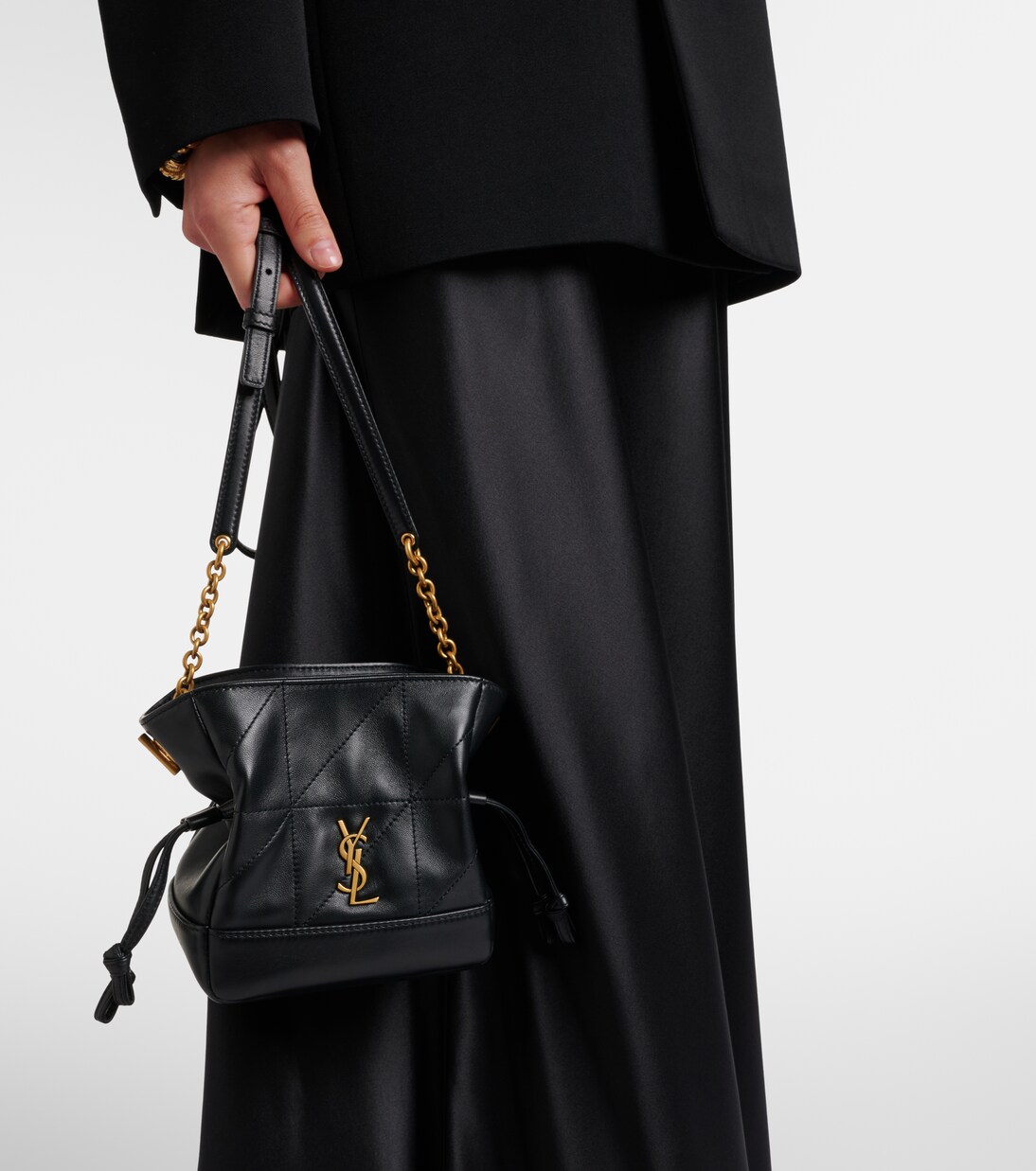 Jamie Mini leather crossbody bag | Saint Laurent