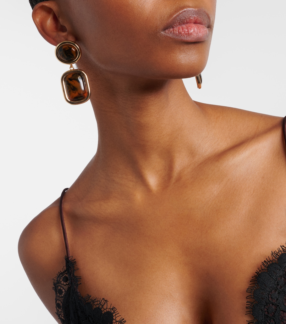 Embellished drop earrings | Self-Portrait