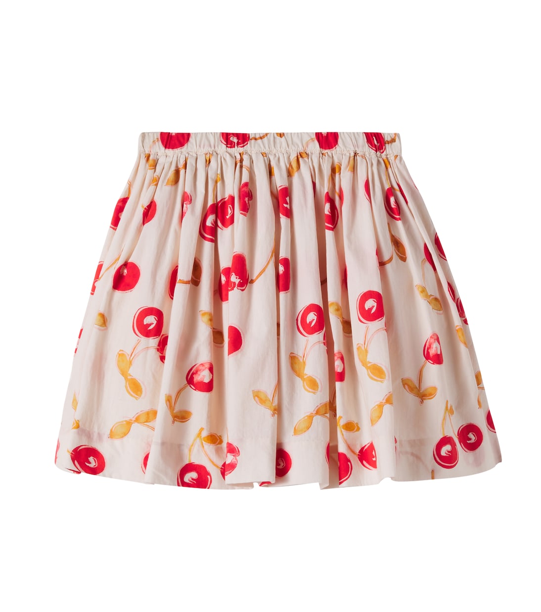 Gonna Suzon in cotone con stampa | Bonpoint