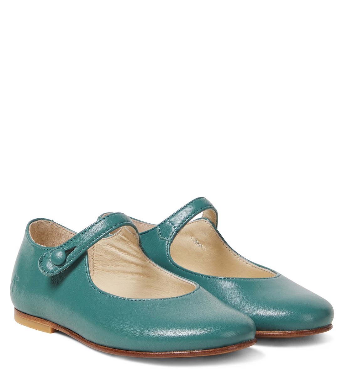 Ella leather Mary Jane flats | Bonpoint