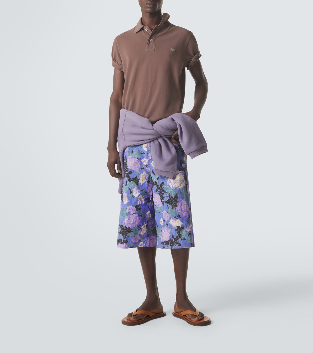 Cotton piqué polo shirt | ERL