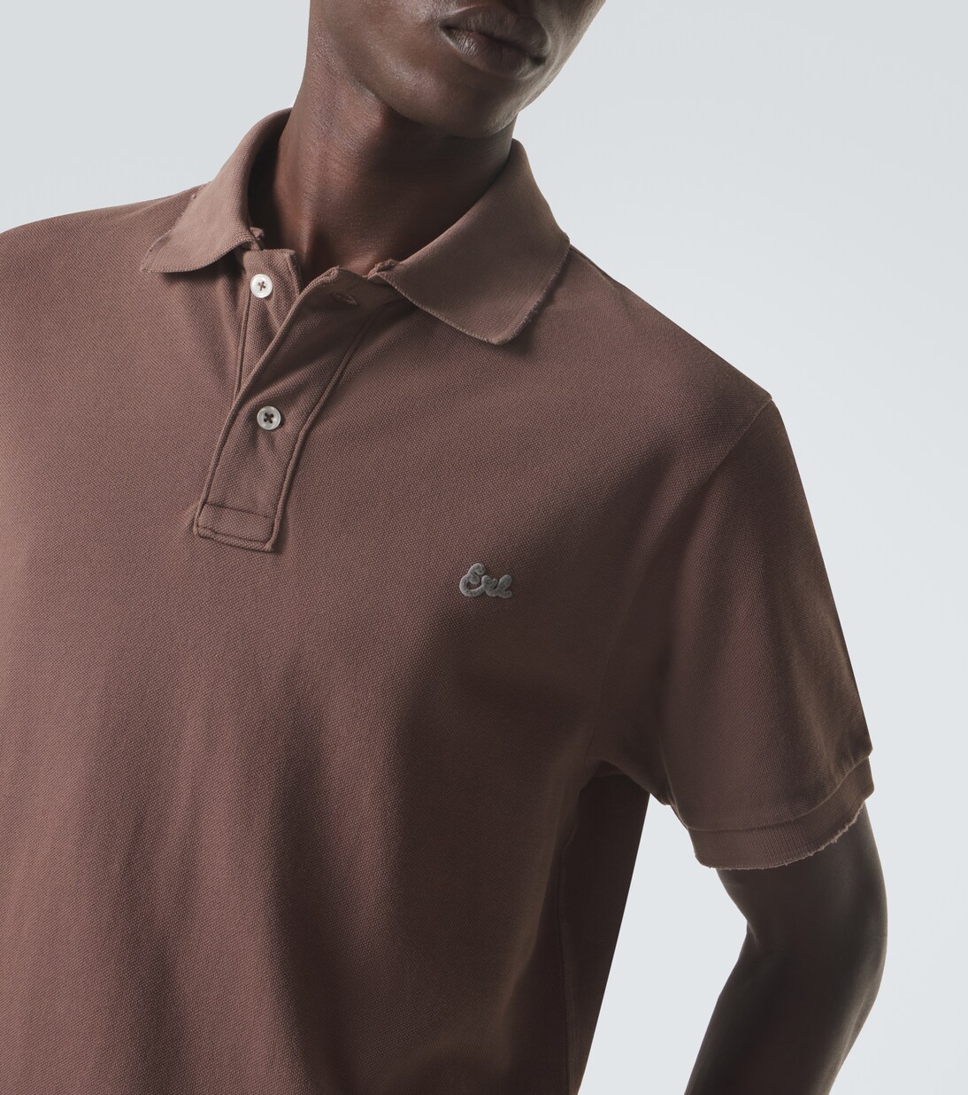 Cotton piqué polo shirt | ERL