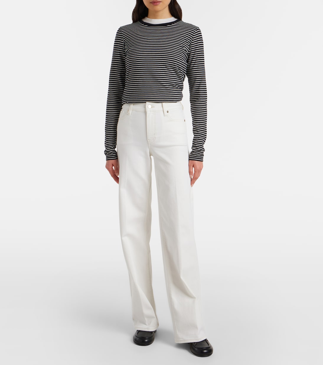 Le Slim Palazzo wide-leg jeans | Frame