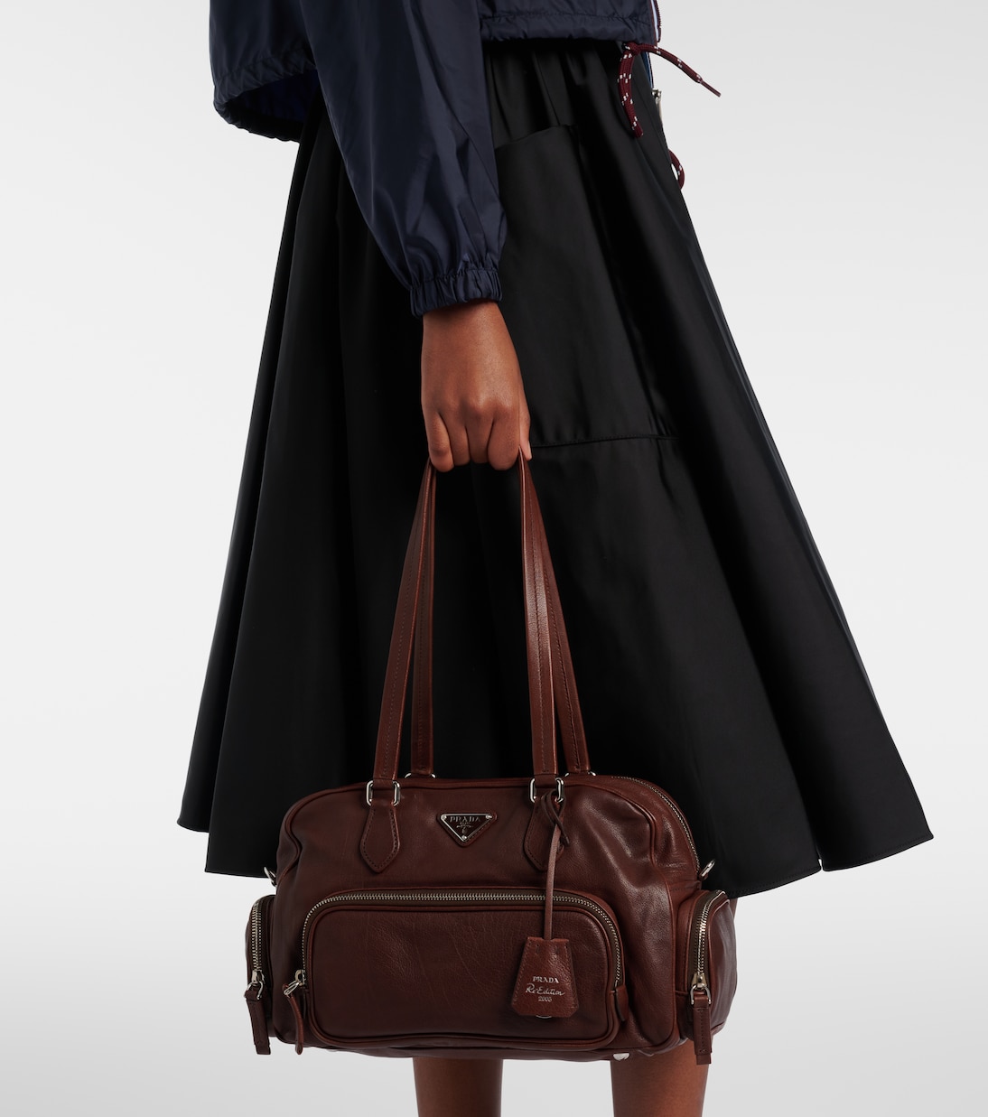 Schultertasche Large aus Leder | Prada