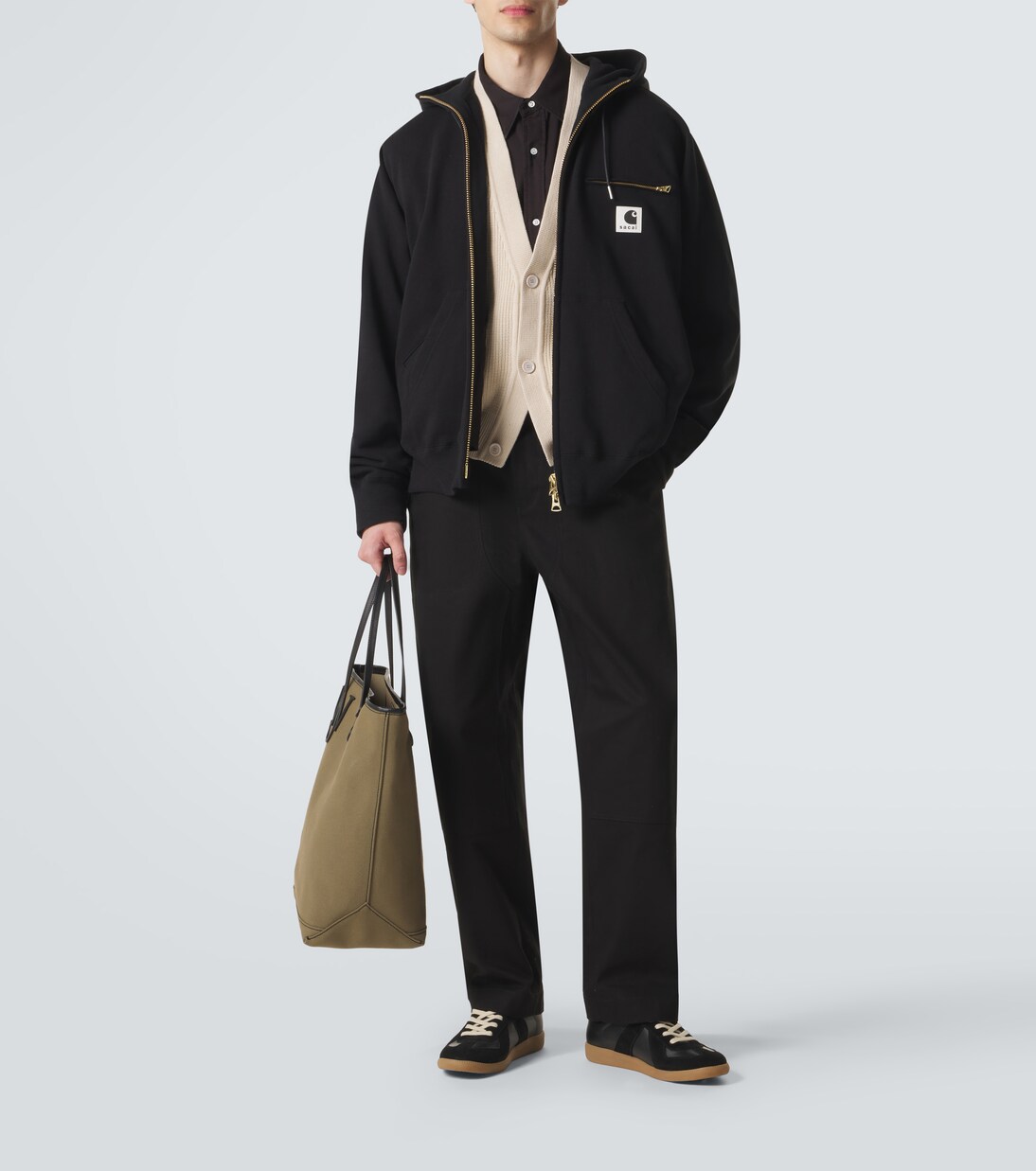 x Carhartt cotton jersey hoodie | Sacai