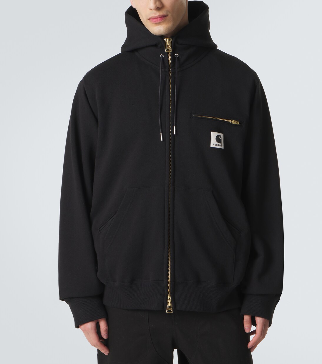 x Carhartt cotton jersey hoodie | Sacai