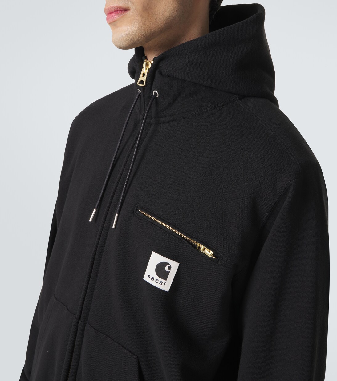 x Carhartt cotton jersey hoodie | Sacai