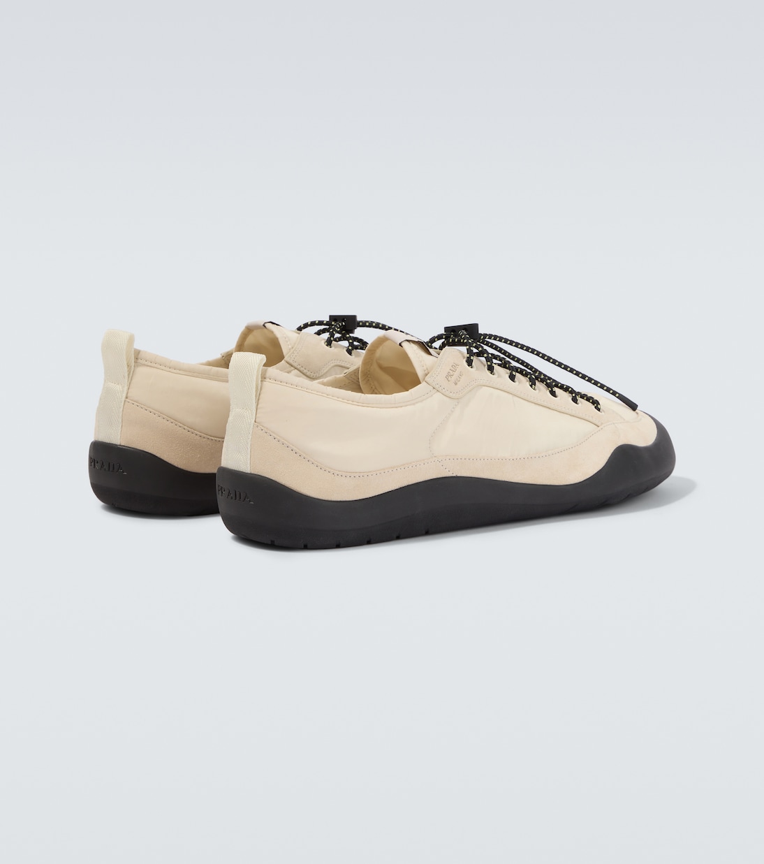 Speedrock Re-Nylon and suede sneakers | Prada