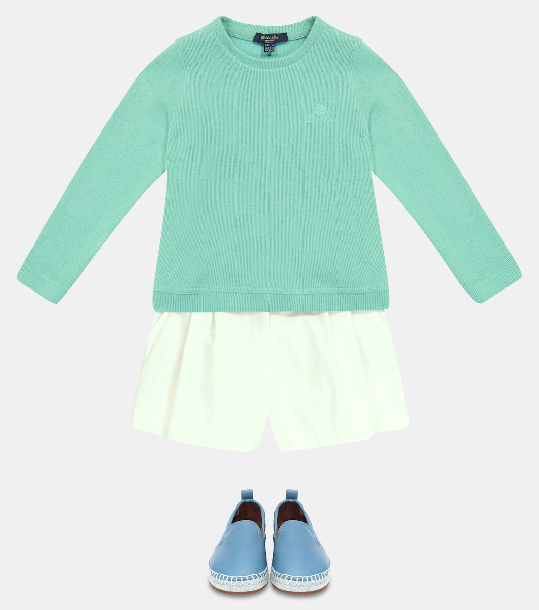 Horsey cotton sweater | Loro Piana Kids