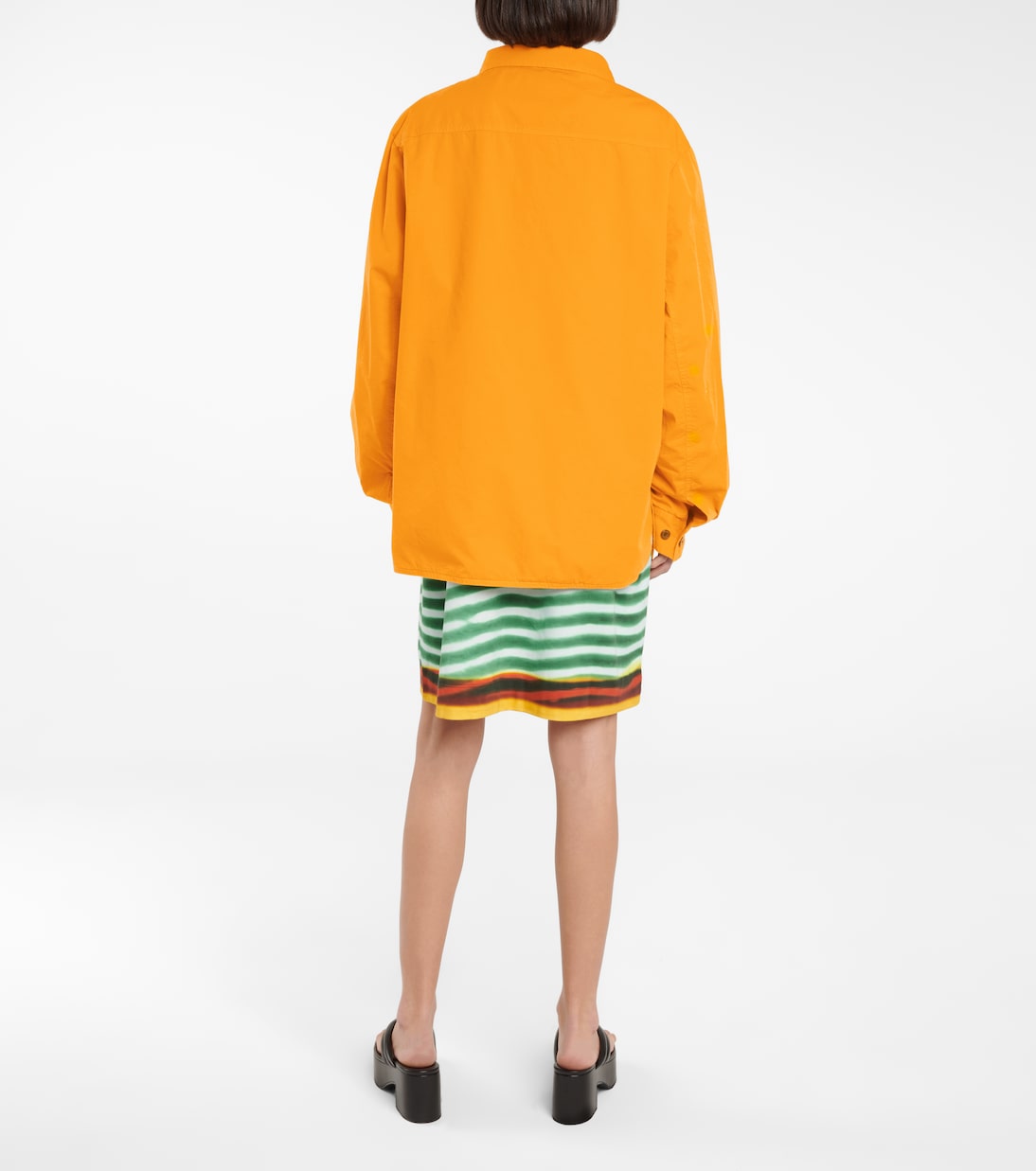 Cotton shirt jacket | Dries Van Noten