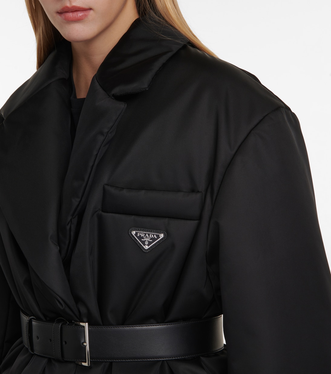 Giacca imbottita in gabardine Re-Nylon | Prada