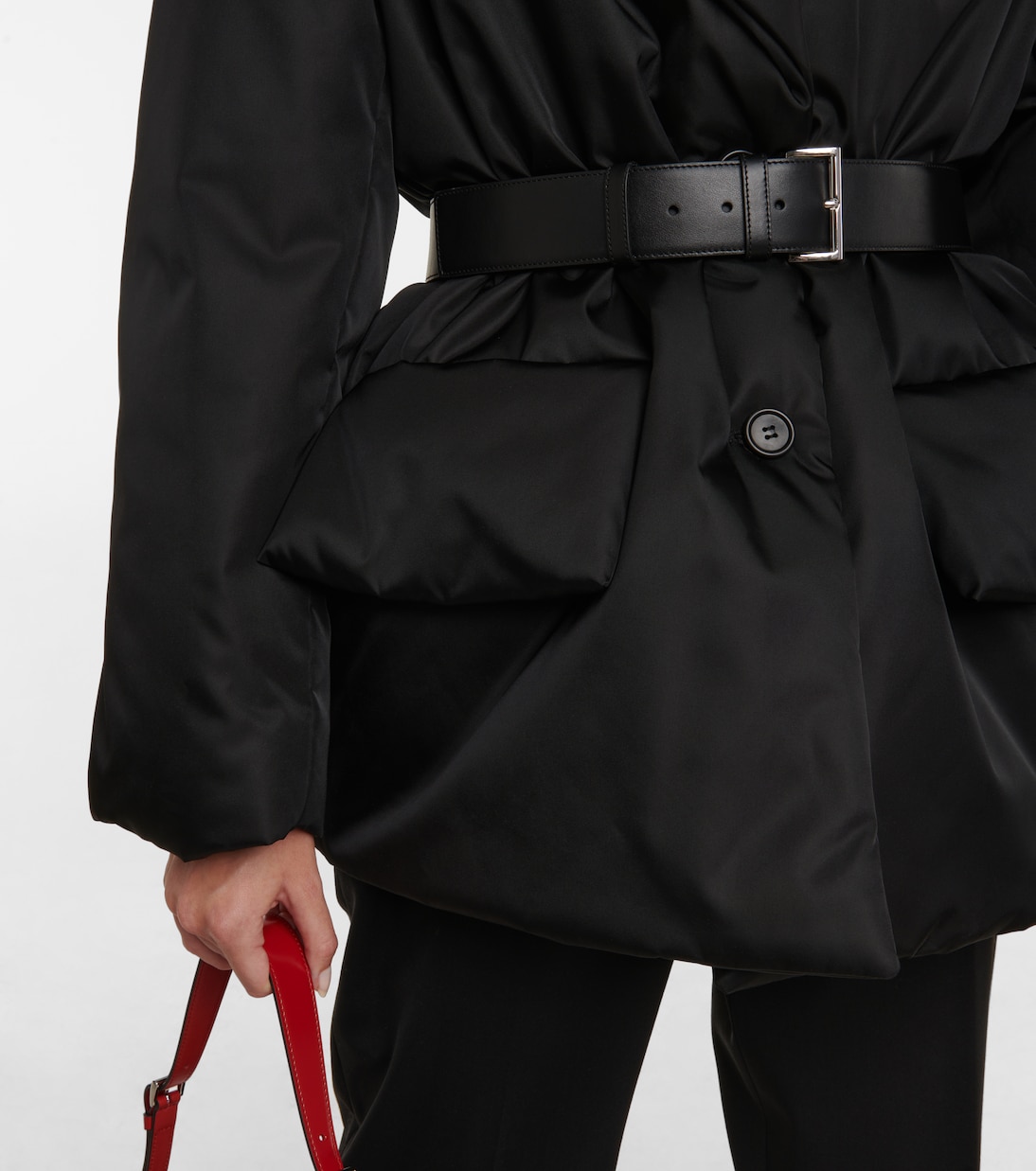 Giacca imbottita in gabardine Re-Nylon | Prada