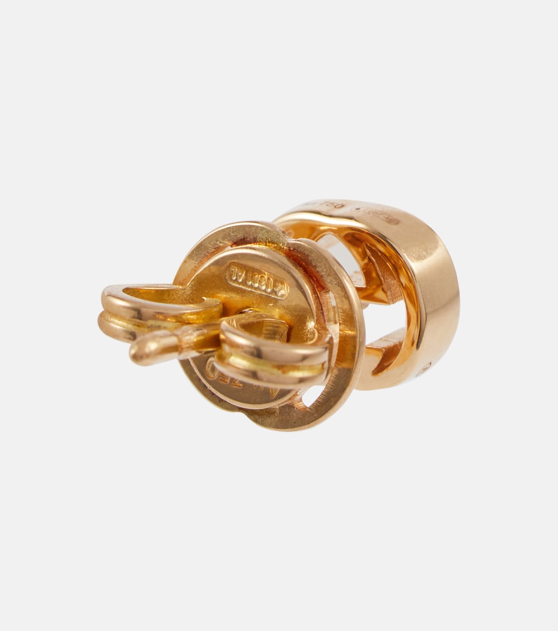 Boucles d’oreilles Interlocking G en or 18 ct | Gucci