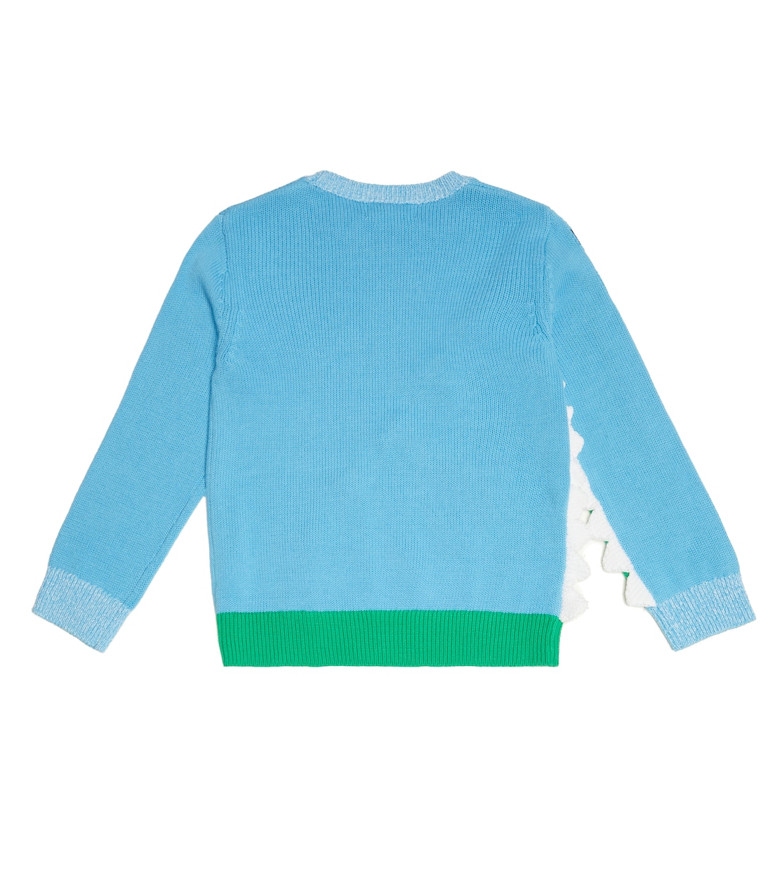 Pullover in cotone con intarsio | Stella McCartney Kids