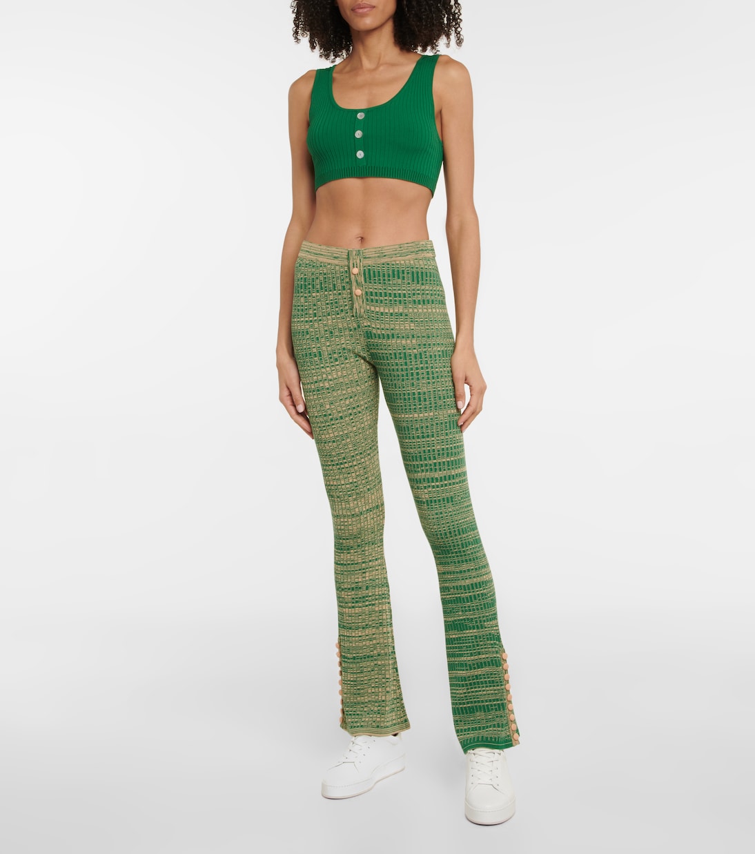 Saros ribbed-knit jersey bralette | Live The Process