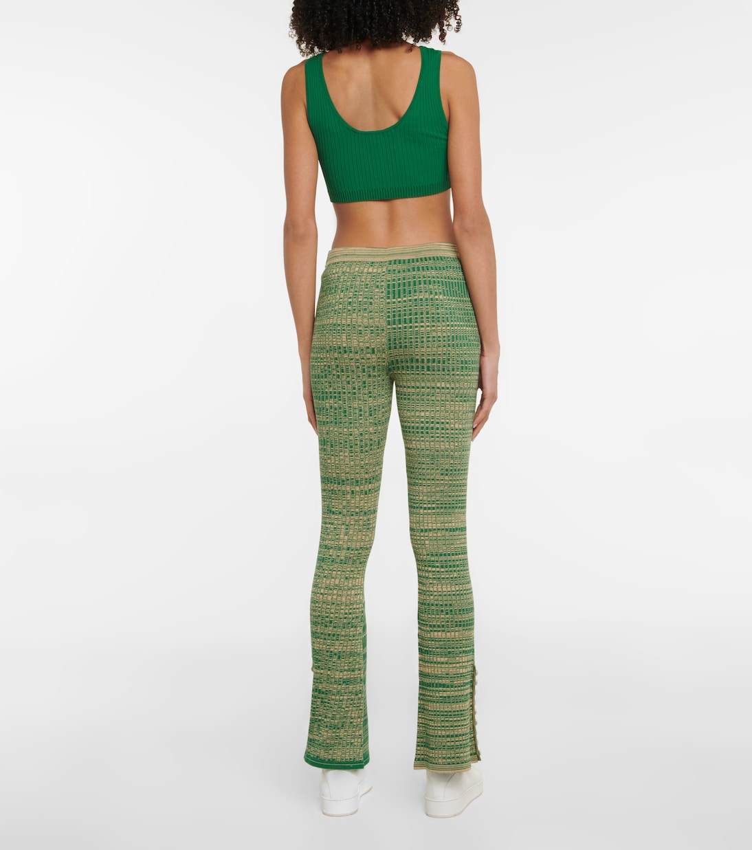 Saros ribbed-knit jersey bralette | Live The Process