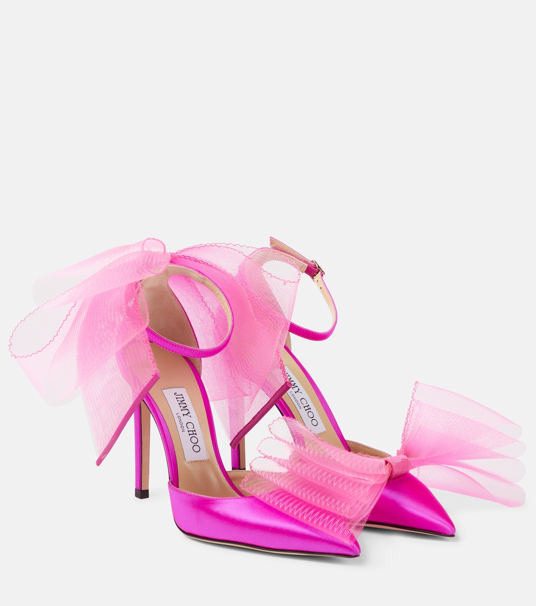 Averly 100 bow-trimmed pumps | Jimmy Choo