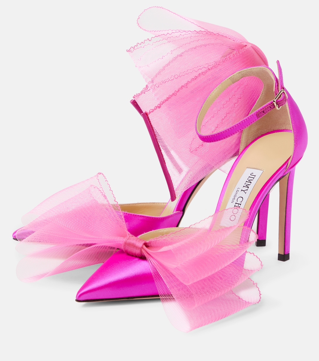 Averly 100 bow-trimmed pumps | Jimmy Choo