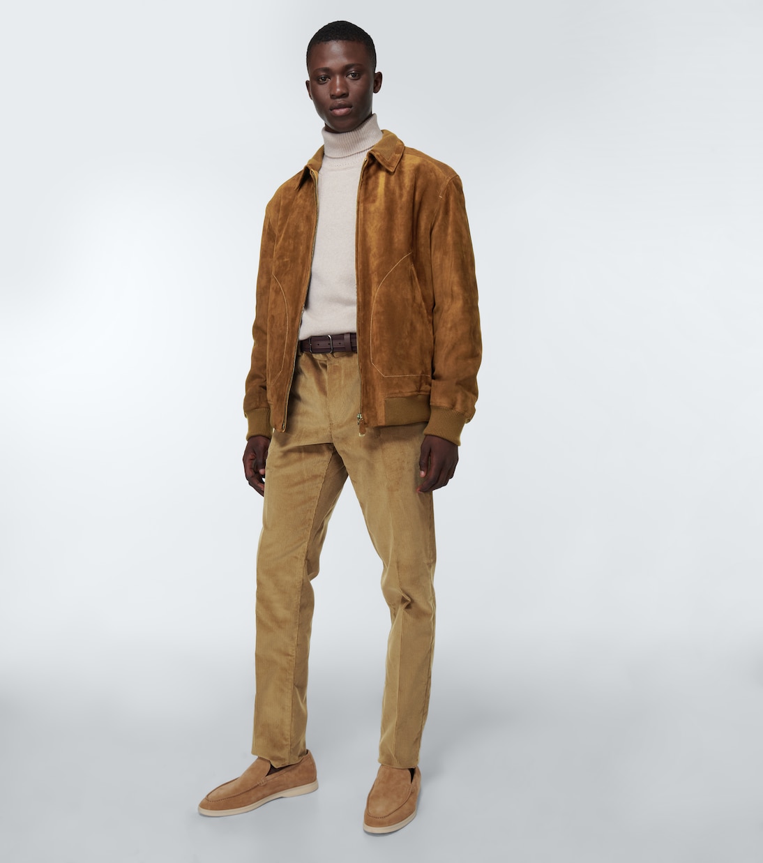 Kent suede bomber jacket | Loro Piana