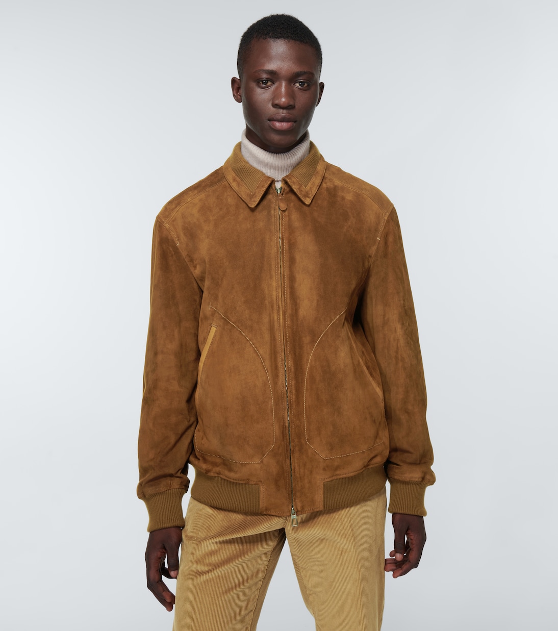Kent suede bomber jacket | Loro Piana