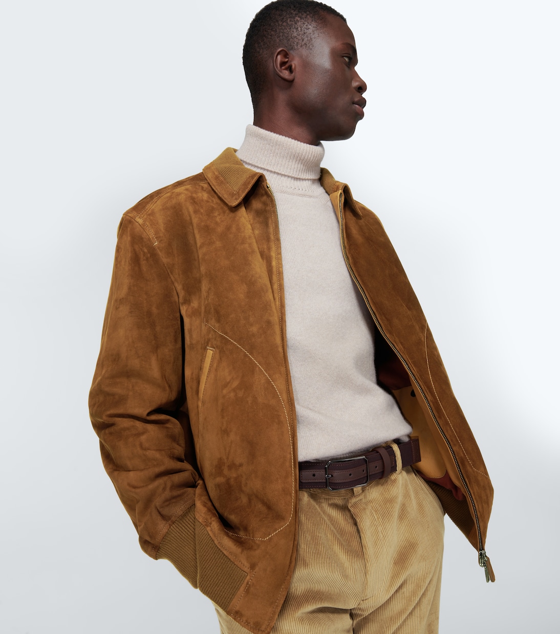 Kent suede bomber jacket | Loro Piana