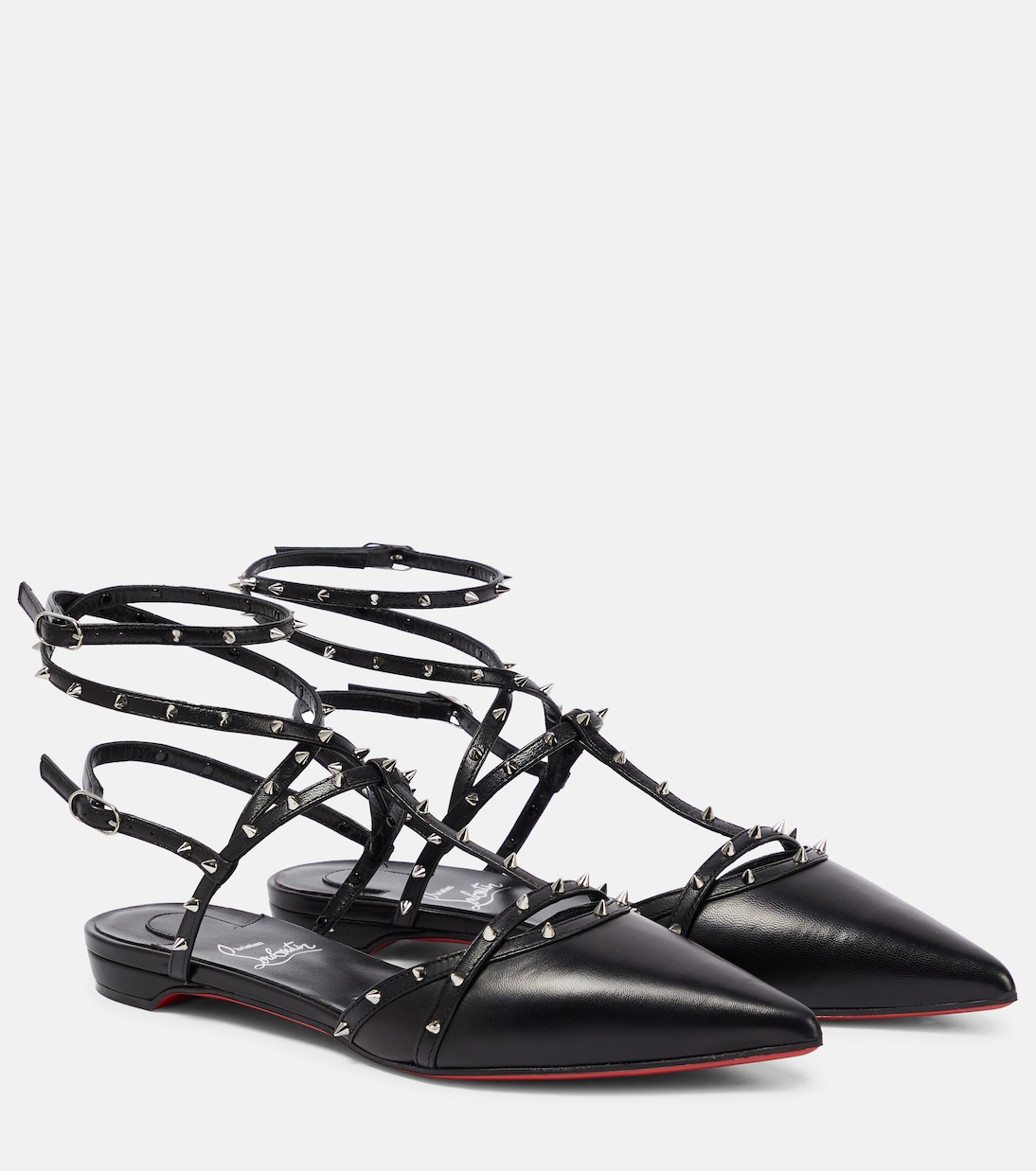 Bombina Spikes slingback flats | Christian Louboutin
