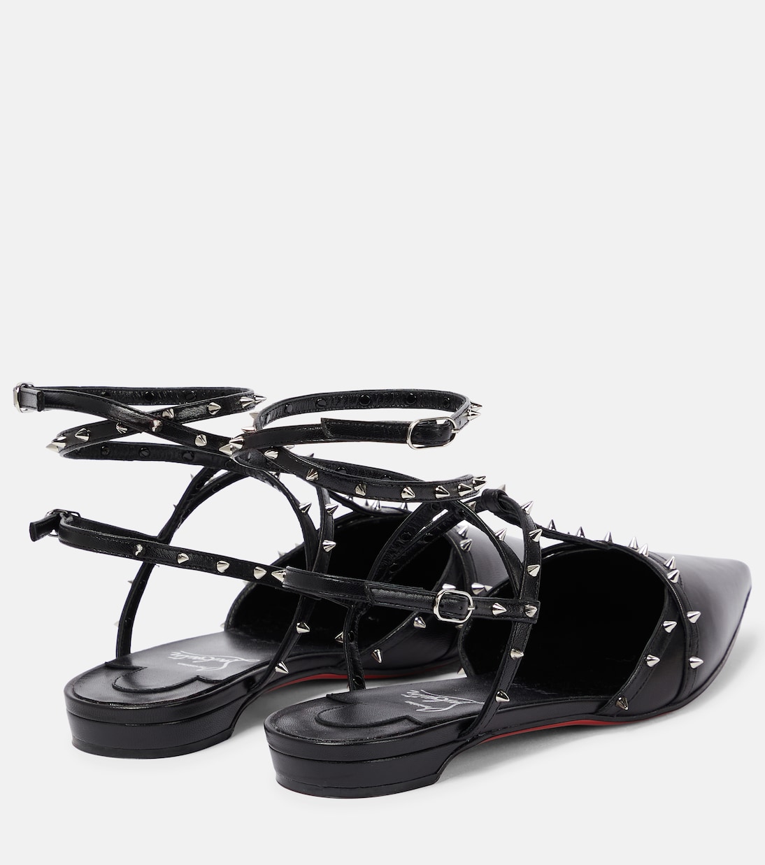 Bombina Spikes slingback flats | Christian Louboutin