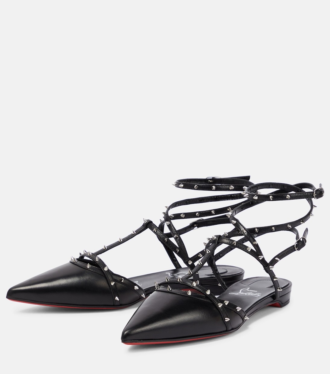 Bombina Spikes slingback flats | Christian Louboutin