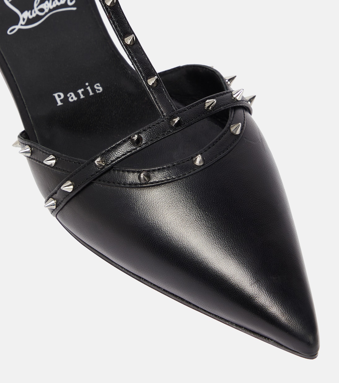 Bombina Spikes slingback flats | Christian Louboutin