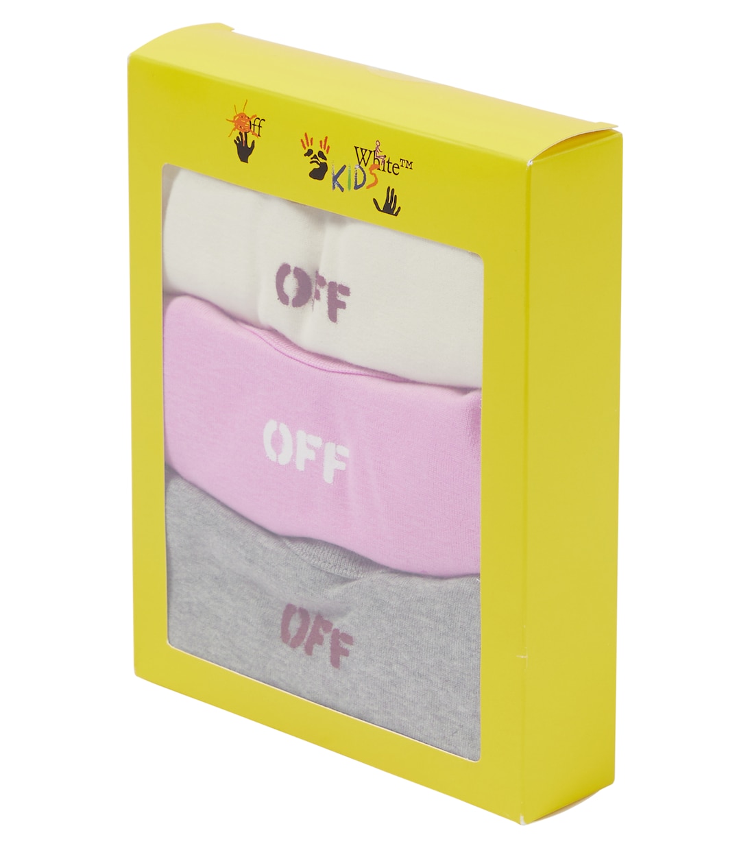 Baby - Set di 3 body in cotone | Off-White Kids